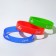 Silicone Bracelet Love, set of 3 pcs., Mix color, 5.7 cm