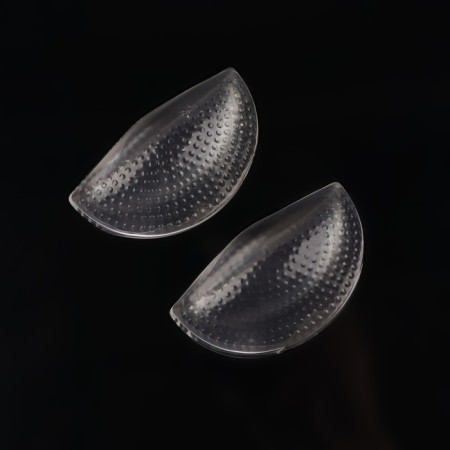 Suppinators for shoes, on a glue basis, silicone, 9 × 5 cm, pair, color transparent-1