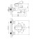 Bruny Bruny Br4335-44 bath mixer, single-legged, short spout, chrome