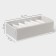 Organizer for linen 6 cells LadOM, 34x15x10 cm, beige color