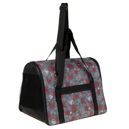 Bag - Animal Carriage "Print", size S, 39 x 23 x 27 cm Mix flowers
