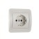 Single Luazon Lighting "Orion", 16 a, hidden, with salary, silver