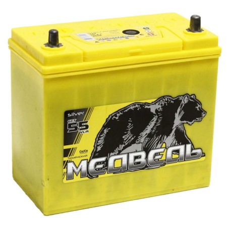 Battery Bear Silver Ca/CA 55 Ah, reverse polarity 65b24L