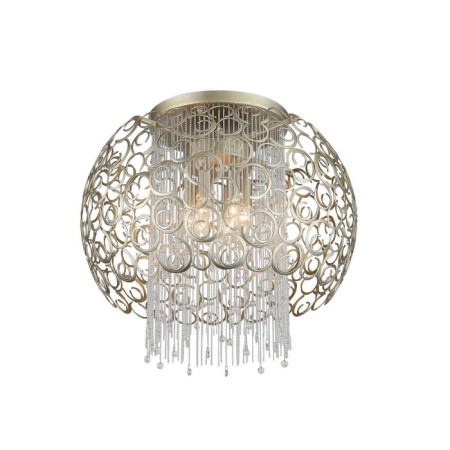 Ceiling Ceiling ST LUCE. SL1101.202.06. Dolcima. 6x40 watts, E14, 58x58x30 cm, Shampan