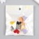Button plastic for creativity "Stone Heart" set 10 pcs mix 2x1.2x1 cm