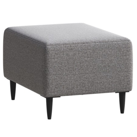 Pouffer "Kirkas", 560 × 360 × 430 mm, fabric mint, color light gray-1