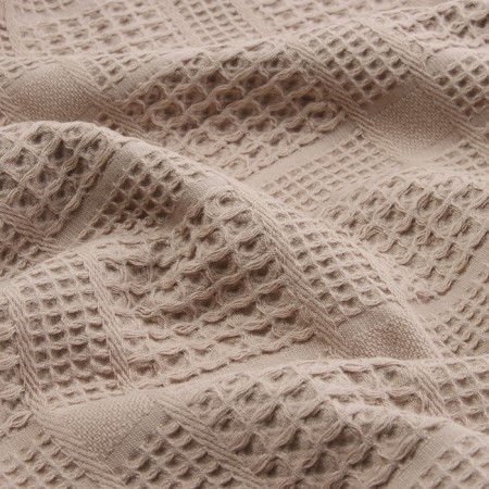 Waffle towel SL Home: Chess "Sabbia" 30x60 cm, 100% cotton, 350 g/m2-5