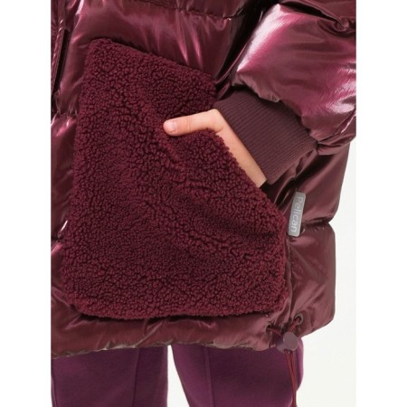 Jacket for girls, height 104 cm, blueberry color-4