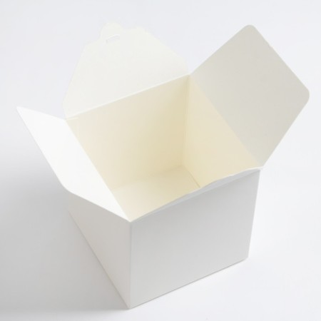 White folding box, 10 x 10 x 10 cm-2