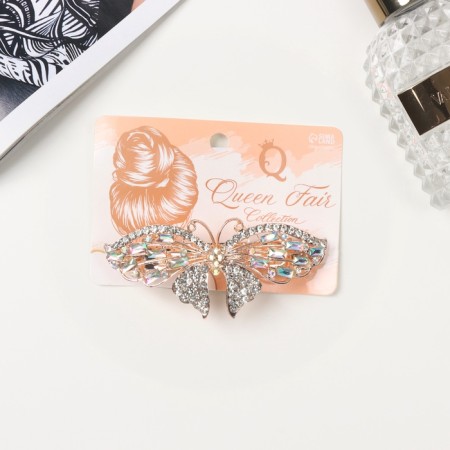 Clothing machine for the hair "Diodorus" butterfly Galant, 9 cm, gold-2