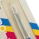 Ballpoint pen Parker Jotter Color M, plastic case, blue ink, blister