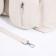 Lugus bag, 3 outer pockets, milk color