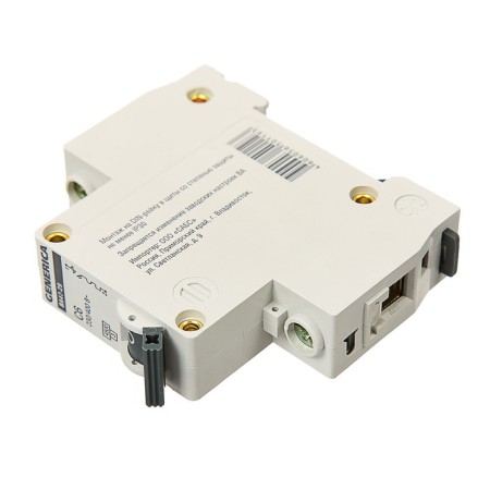 Switch automatic IEK Generica, VA47-29, 1P, 6 A, 4.5 KA, characteristics C, MVA25-1 37425-2