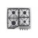 GEFEST GEFEST SG SN 1210 K5, gas, 4 burners, silver