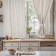 A set of curtains for the kitchen SL Home "Direction" 140x180 cm-2 pcs, grabbing 2 pcs, linen 100%