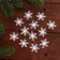 New Year's set for the decor "Snowflakes", on an adhesive basis