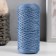 Knitting cord 100% polyester 1mm 200m/75 ± 10g (17-gray-blue)