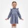 Baby dress KAFTAN "Leaflets", p. 36 (134-140), blue