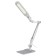 NLED-497-12W-S desktop lamp on the clamp and with the base of silver