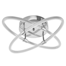 Chandelier 1801/2 LED 60W 4000k chrome 48x48x10 cm Bayerlux