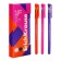 Gel pen Erichkrause G-Soft Stick Caribbean Sunset Node 0.38 mm, black ink, continuous line 500 m