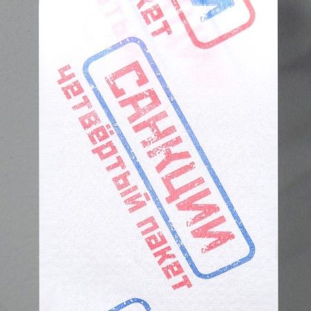 Souvenir toilet paper "Sanctions", 9.5x10x9.5 cm-1
