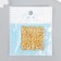 Metal decor "Patterns in the square" set 4 pcs gold 4x4 cm