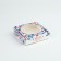 Box for Makarun with low sides "March 8", 11 x 11 x 3 cm