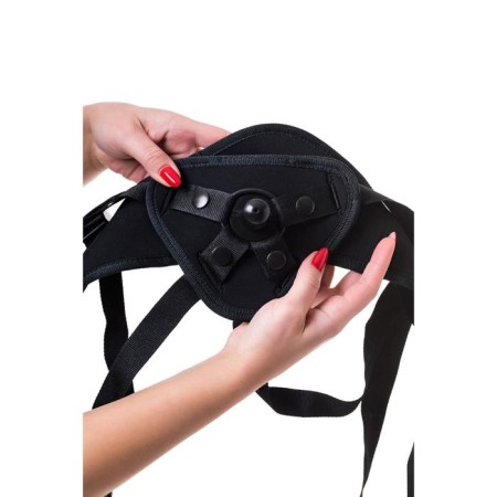 Toyfa Strap-on Master, neoprene, black color, black panties-7