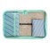Penal 1 section 140 x 210 x 40 mm, folding pocket and cosmetic bag, fabric, calligrata conte "rollers"