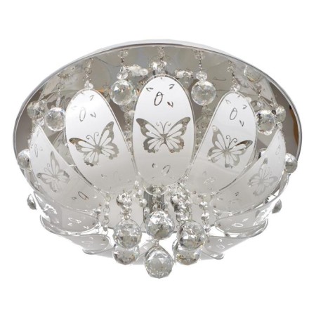 Causteen with PDD "Lacrim" 7x40W E27 chrome 45x45x17cm.-6
