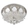 Causteen with PDD "Lacrim" 7x40W E27 chrome 45x45x17cm.