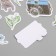 Stickers for creativity "Cats, blue flowers and photos" 3.5x5 cm set 40 pcs 9.4x8.4x0.5 cm