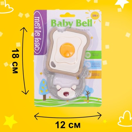Teether for teeth "Mishutkin breakfast"-4