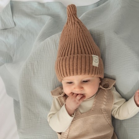Hat crumb I, p. 46-48cm, 1-2 years old, beige-6