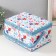 Casket for needlework "Flowering on white" 19x26x14.5 cm