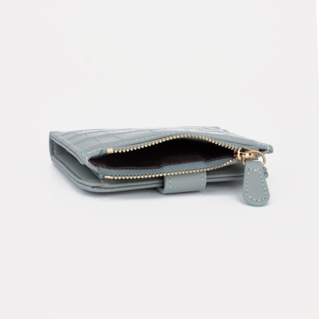 Wallet on the button, mint color-2