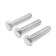 Bolt Stroybat, with a hexagonal head, galvanized, Din933, M8x40 mm, 3 pcs