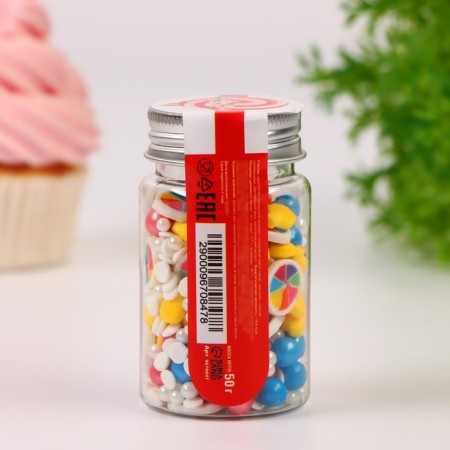 Confectionery Sprinking "Mix No. 9", 50 g-2