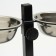 A stand with bowls, 2 x 250 ml, height 25 cm, collapsible, black