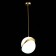 Suspension lamp ST LUCE. SL1164.313.01. Laico. 1x60 W, E27, 25x25x30 cm, brass color