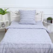 A bedding set 1.5 joint venture is positive for 150x210 cm, 150x210 cm, 70x70 cm, calico, 120g/m, HL100%