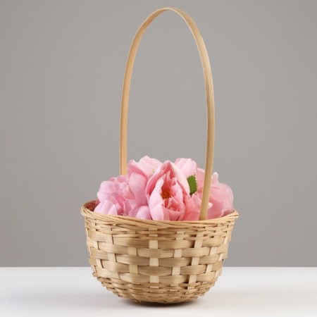 Wicker basket, 20 x 11/35 cm, bamboo-1