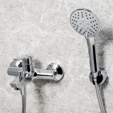 Wasserkraft Rhin 4401 bath mixer, single -leaf, watering can, pour length 141 mm, chrome-5