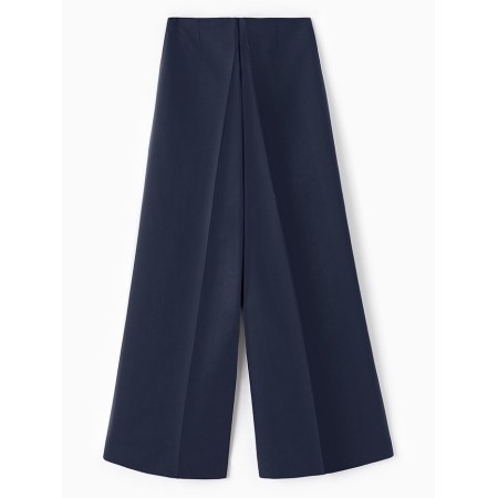Pants Female Palazzo Minaku: Minaku: Safari Blue color, size 46-7