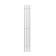 Terminus quatro electric heated towel rail "Circle", 1600x218 mm, white matte