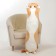 Soft toy-podushka "cat", 130 cm, redhead red