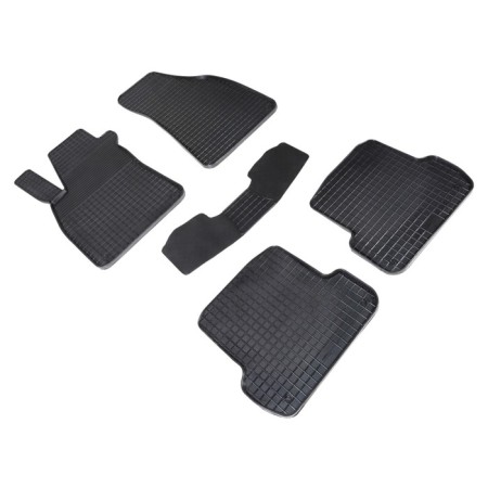 Rubber rugs ’grid’ for Audi A4 (B7), 2004-2007