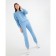 Women's costume (sweatshirt, trousers) minku: Casual Collection Blue color, size 48