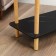 Coffee table, tree, 60x30x53 cm, black